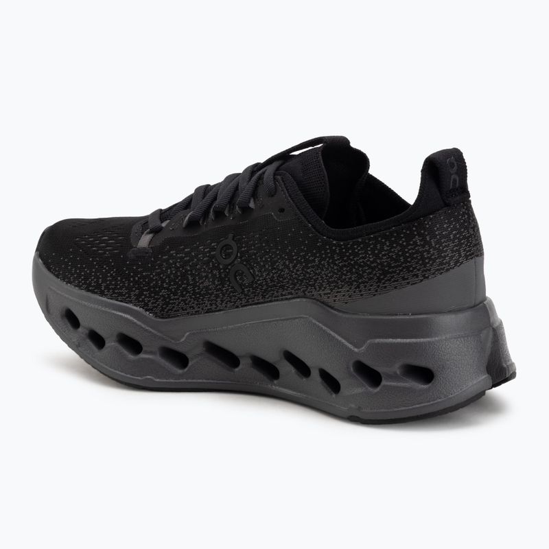 Кросівки для бігу жіночі On Cloudsurfer  Max Wide black/eclipse 3