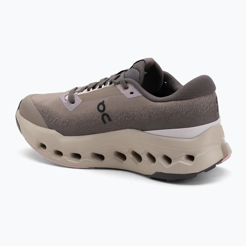 Кросівки для бігу жіночі On Cloudsurfer Trail 2 Waterproof cinder/desert 3