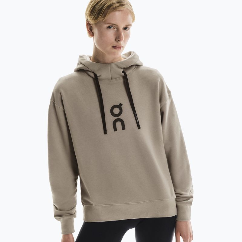Кофта жіноча On Club Hoodie desert 4