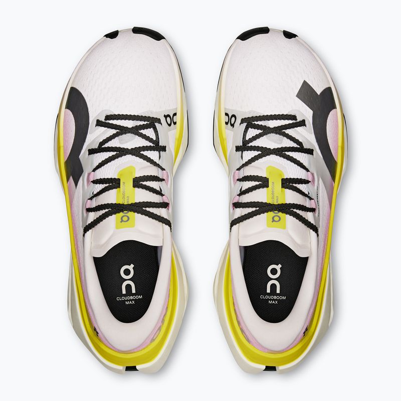 Кросівки для бігу жіночі On Cloudboom Max lime/raspberry 13