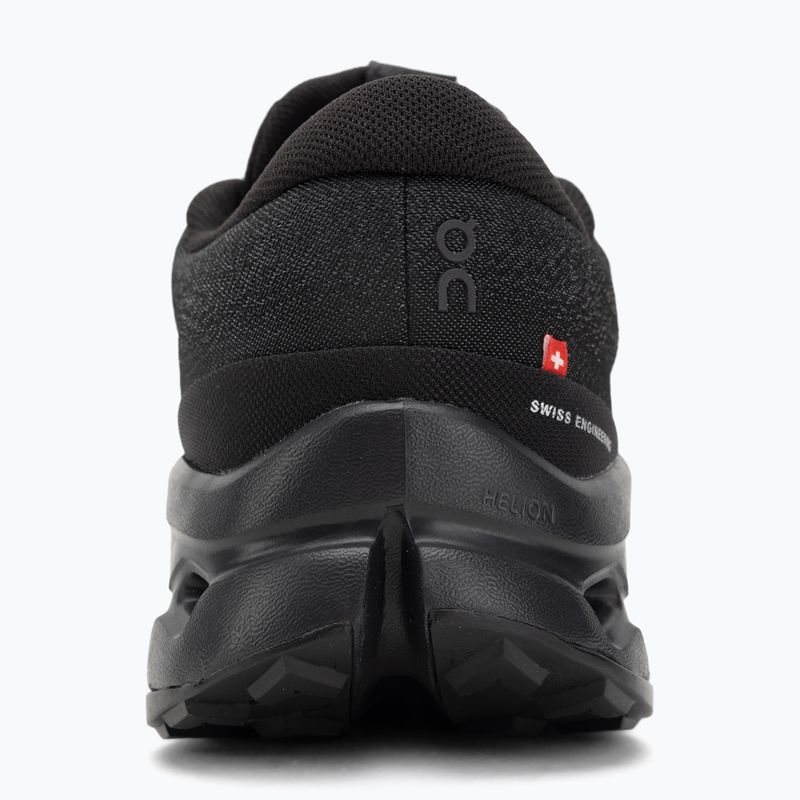 Кросівки для бігу чоловічі On Cloudsurfer Trail 2 Waterproof black/black 6