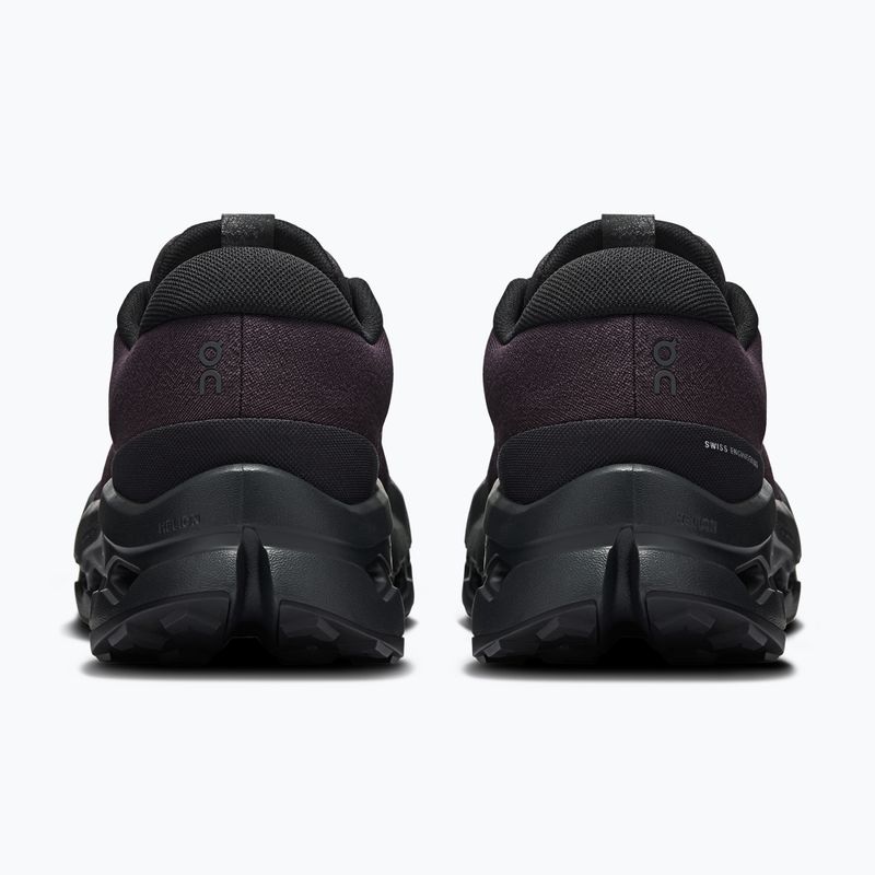 Кросівки для бігу чоловічі On Cloudsurfer Trail 2 Waterproof black/black 11