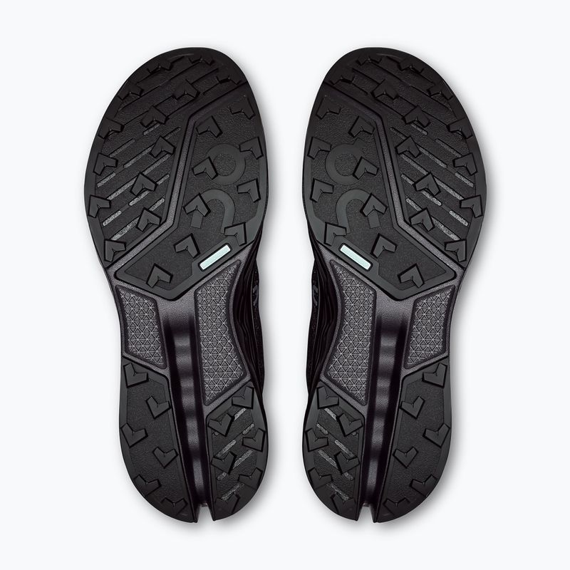 Кросівки для бігу чоловічі On Cloudsurfer Trail 2 Waterproof black/black 12