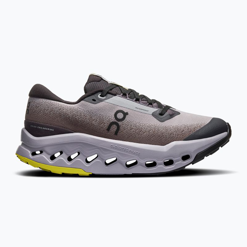 Кросівки для бігу жіночі On Cloudsurfer Trail 2 Waterproof black/lilac