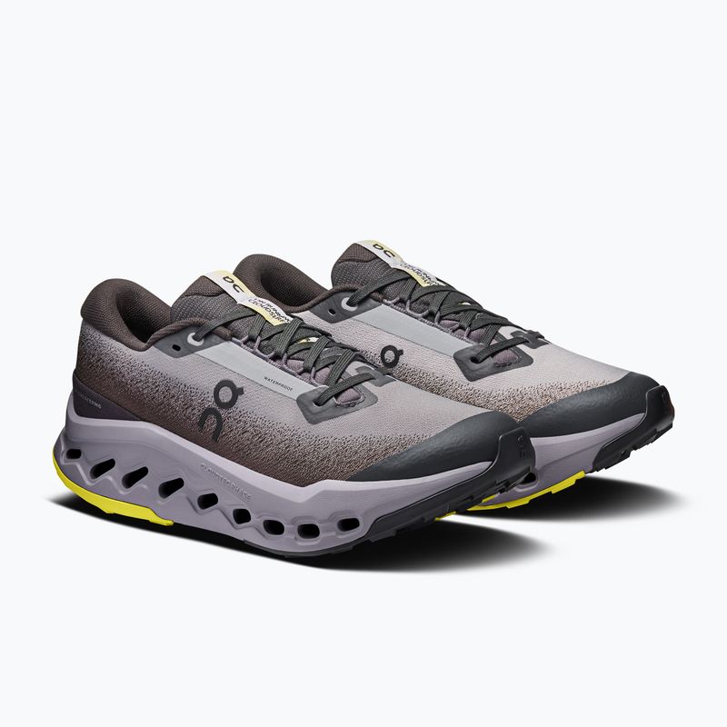Кросівки для бігу жіночі On Cloudsurfer Trail 2 Waterproof black/lilac 3