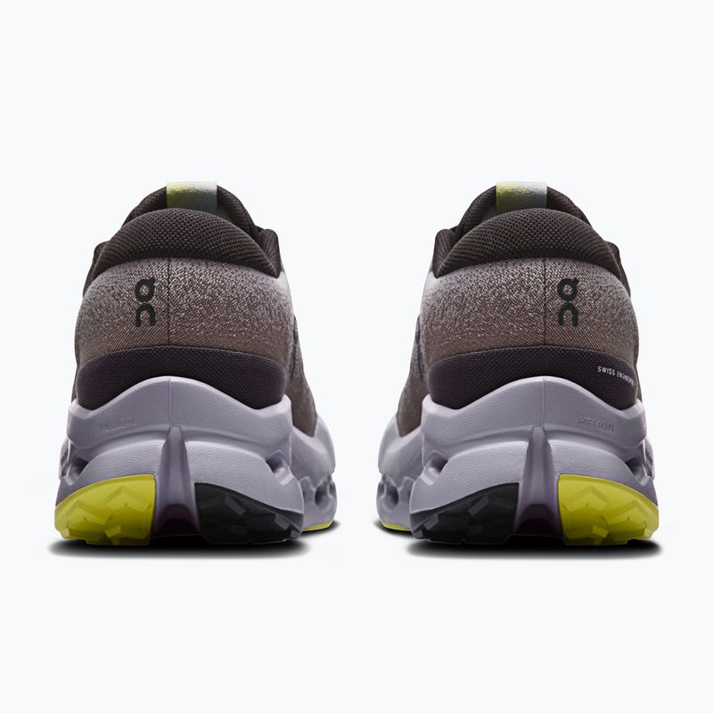Кросівки для бігу жіночі On Cloudsurfer Trail 2 Waterproof black/lilac 4