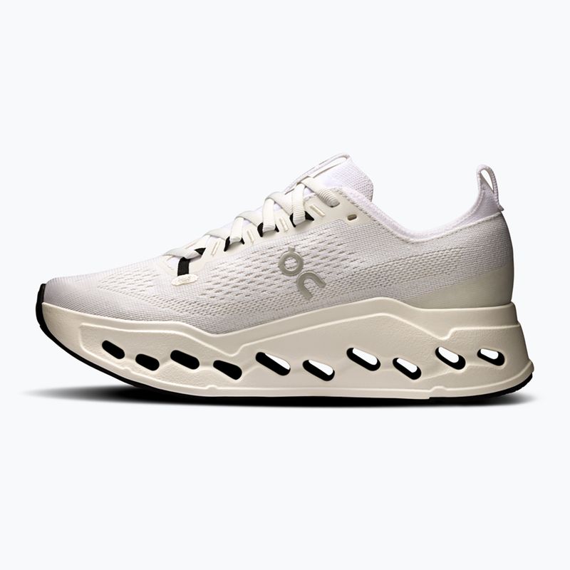 Кросівки для бігу жіночі On Cloudsurfer  Max Wide white/white 2