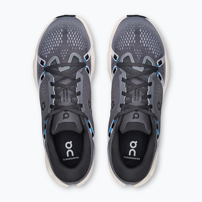 Кросівки для бігу жіночі On Cloudsurfer 2 Wide black/malibu 6