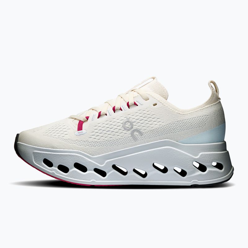 Кросівки для бігу жіночі On Cloudsurfer Max ivory/arctic 2
