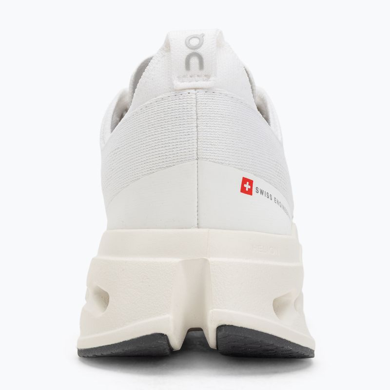 Кросівки для бігу чоловічі On Cloudsurfer  Max Wide white/white 6