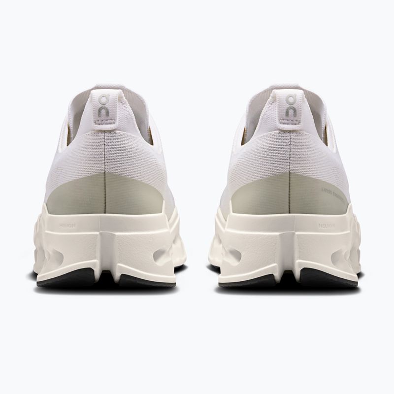 Кросівки для бігу чоловічі On Cloudsurfer  Max Wide white/white 11