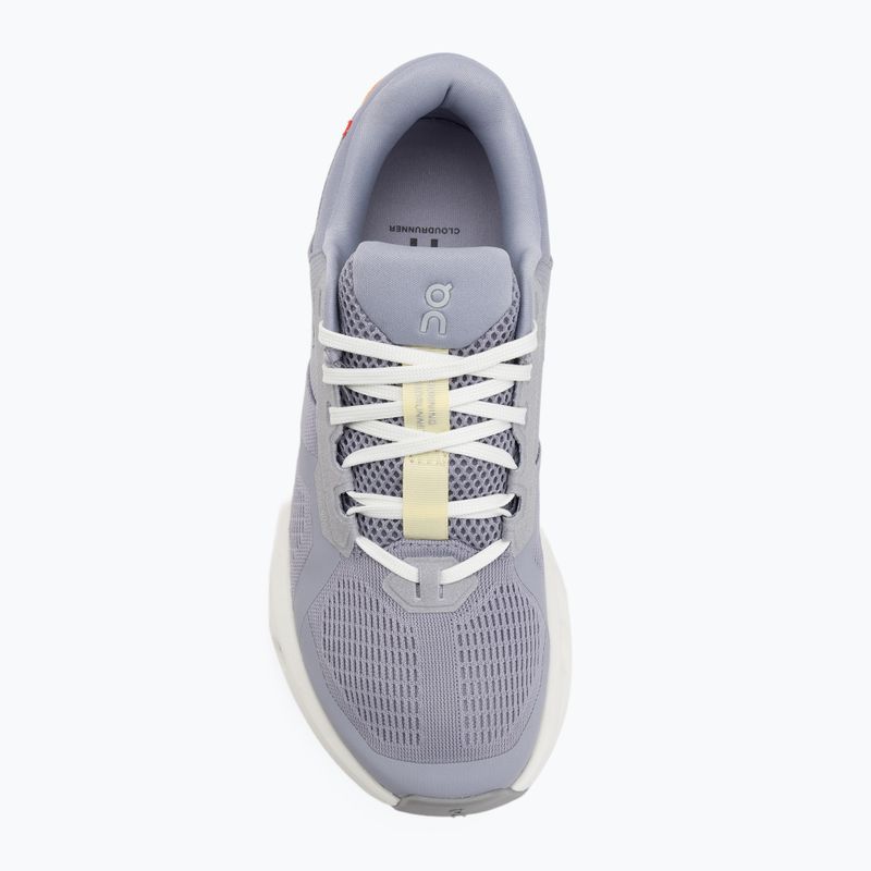 Кросівки для бігу жіночі On Cloudrunner 2 lilac/ivory 5