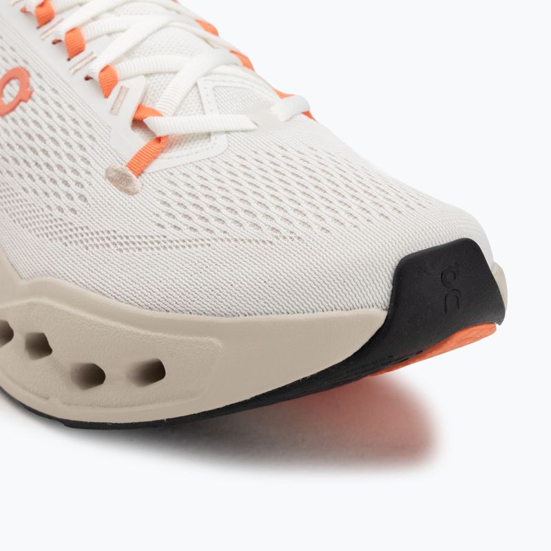 Кросівки для бігу чоловічі On Cloudsurfer Max ivory/salmon 7
