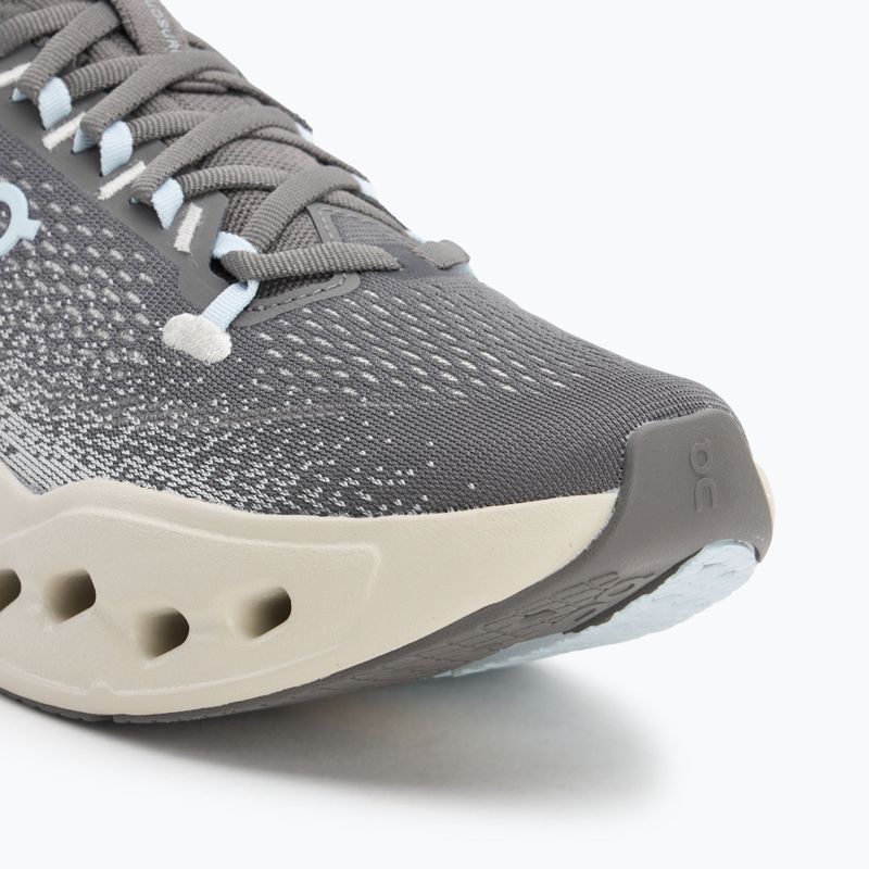 Кросівки для бігу жіночі On Cloudsurfer Max asphalt/ice 7