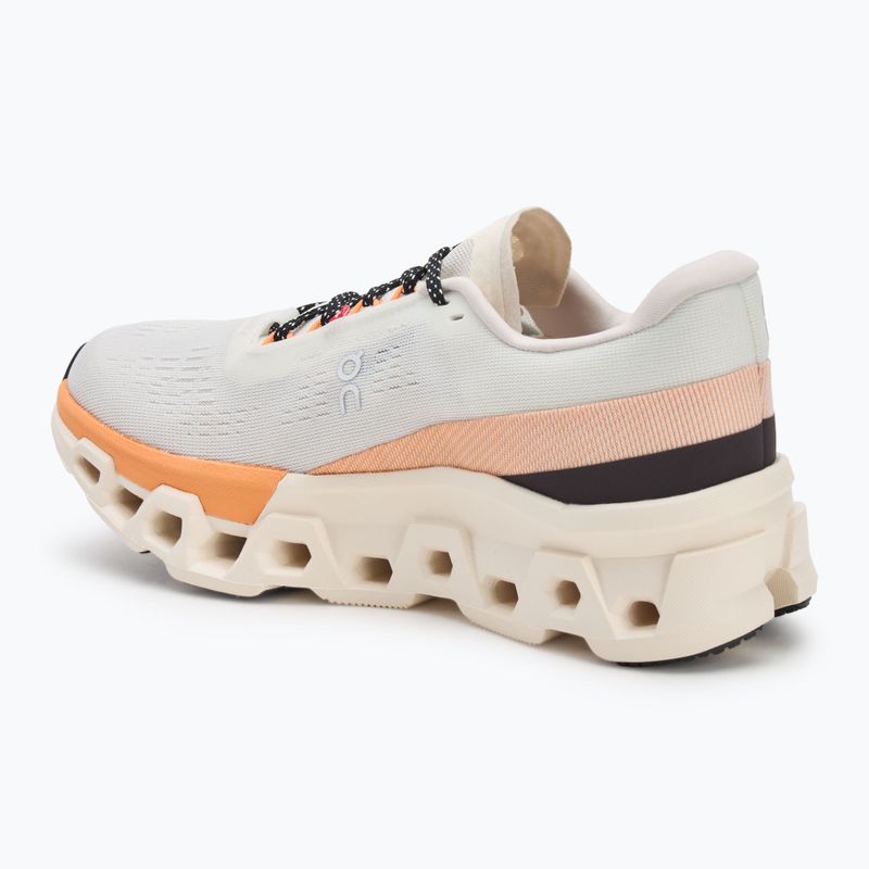 Кросівки для бігу жіночі On Cloudmonster 2 ivory/tangerine 3