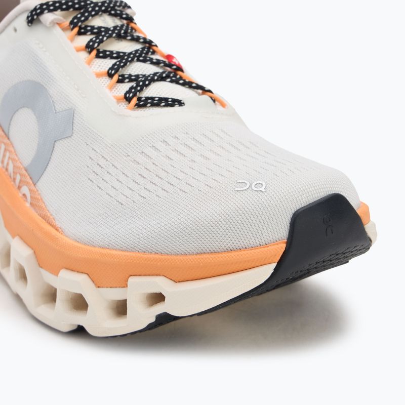 Кросівки для бігу жіночі On Cloudmonster 2 ivory/tangerine 7