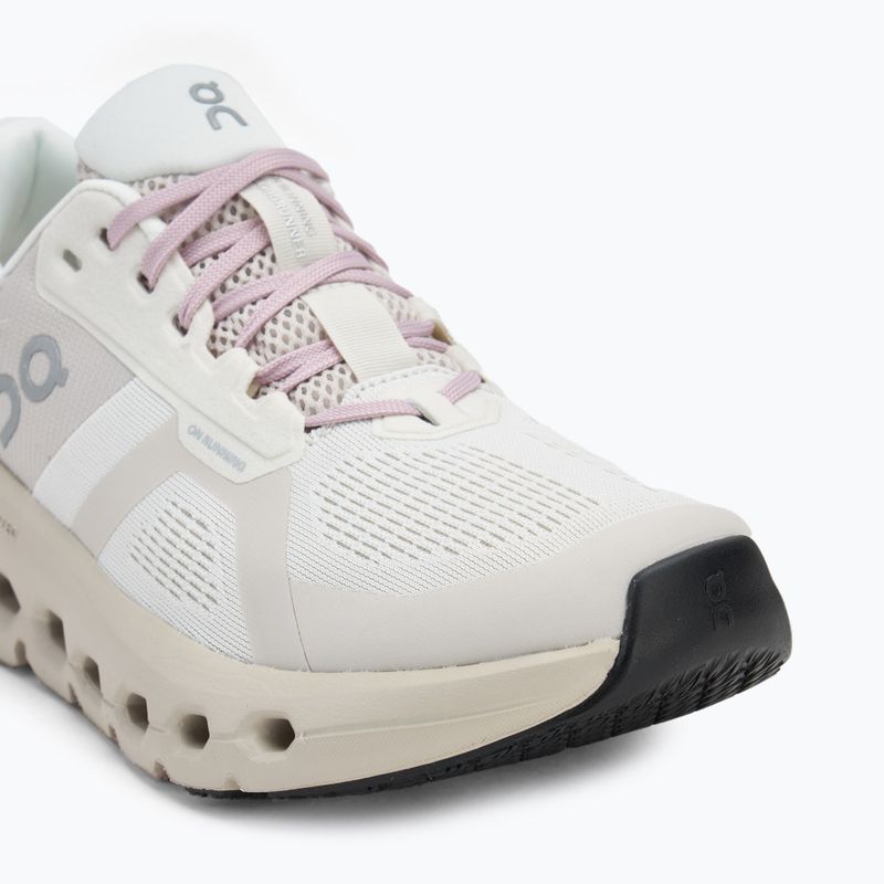 Кросівки для бігу жіночі On Cloudrunner 2 silver/mauve 7