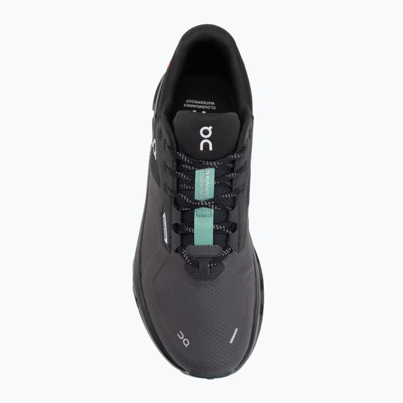 Кросівки для бігу чоловічі On Cloudrunner 2 Waterproof eclipse/rosemary 5