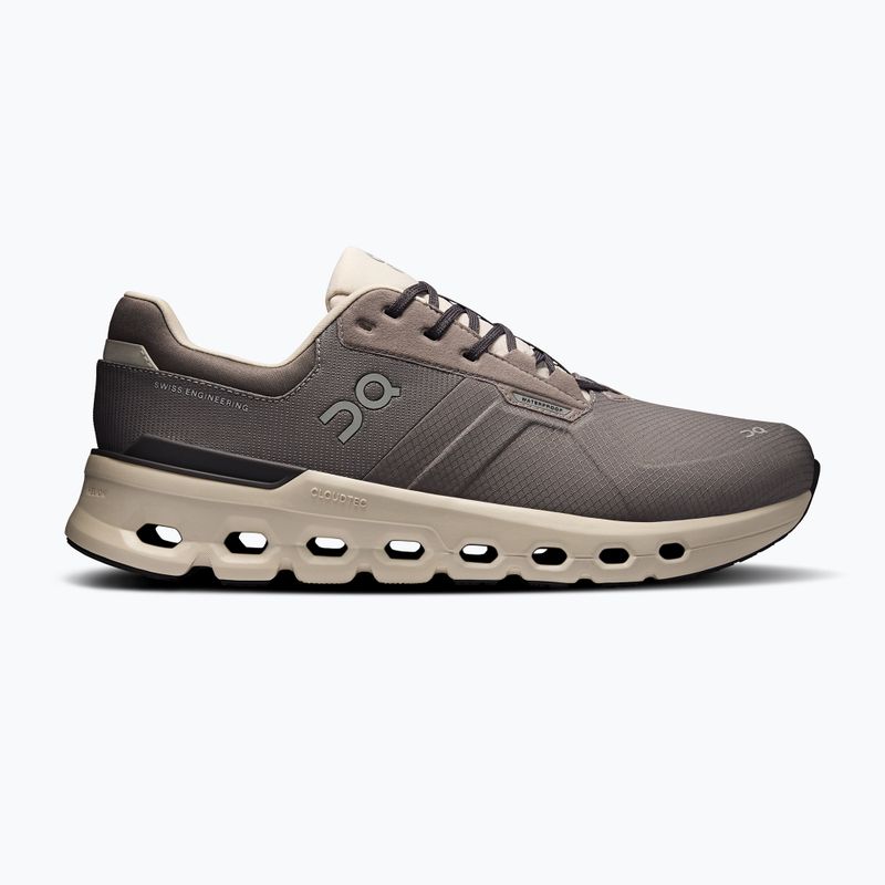Кросівки для бігу чоловічі On Cloudrunner 2 Waterproof eclipse/rosemary