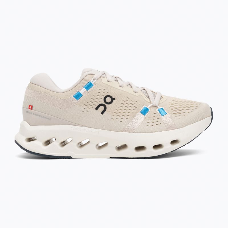 Кросівки для бігу жіночі On Cloudsurfer 2 pearl/ivory 2
