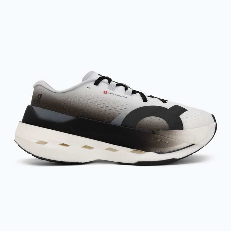 Кросівки для бігу жіночі On Cloudboom Max white/black 2