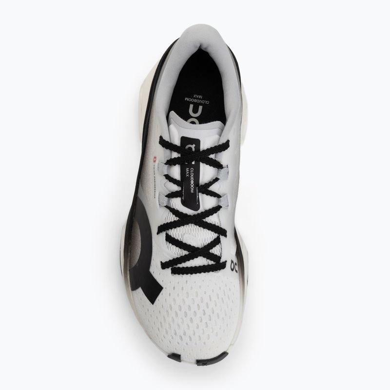 Кросівки для бігу жіночі On Cloudboom Max white/black 5
