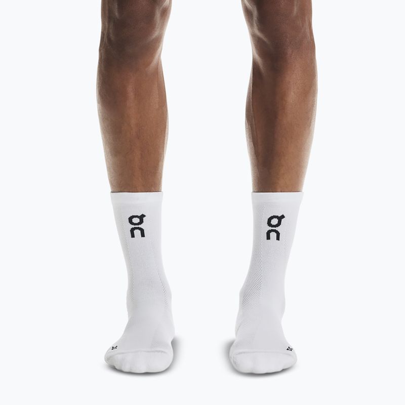 Шкарпетки для бігу On Core Run High 2 пари white 3