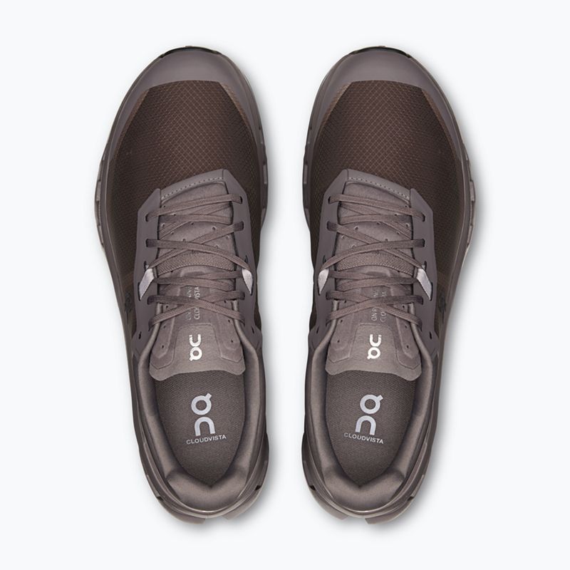 Кросівки для бігу чоловічі On Running Cloudvista 2 eclipse/pebble 5