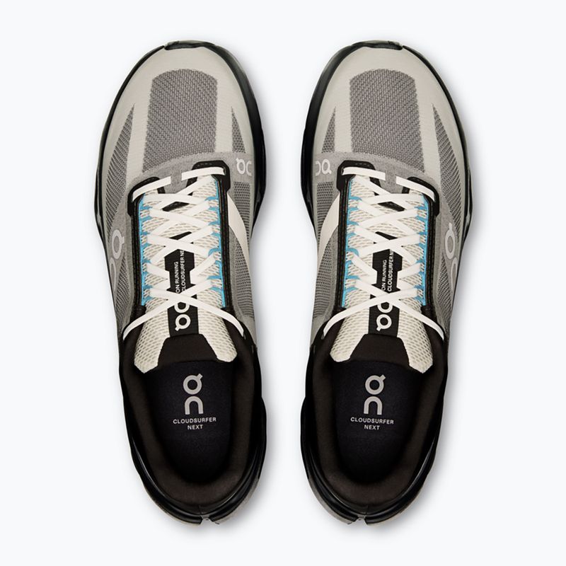 Кросівки для бігу чоловічі On Cloudsurfer Next black/dew 10