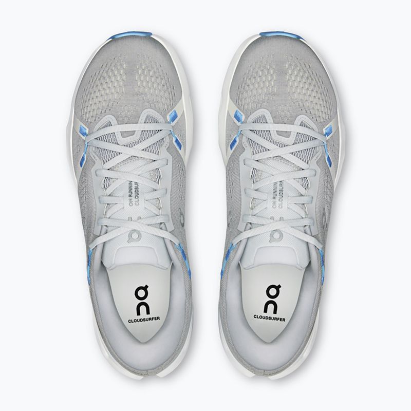Кросівки для бігу чоловічі On Cloudsurfer 2 glacier/gourami 6