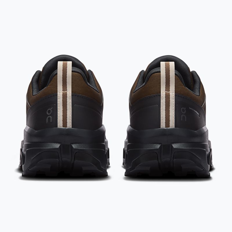 Взуття туристичне чоловіче On Cloudrock Low Waterproof earth/black 5