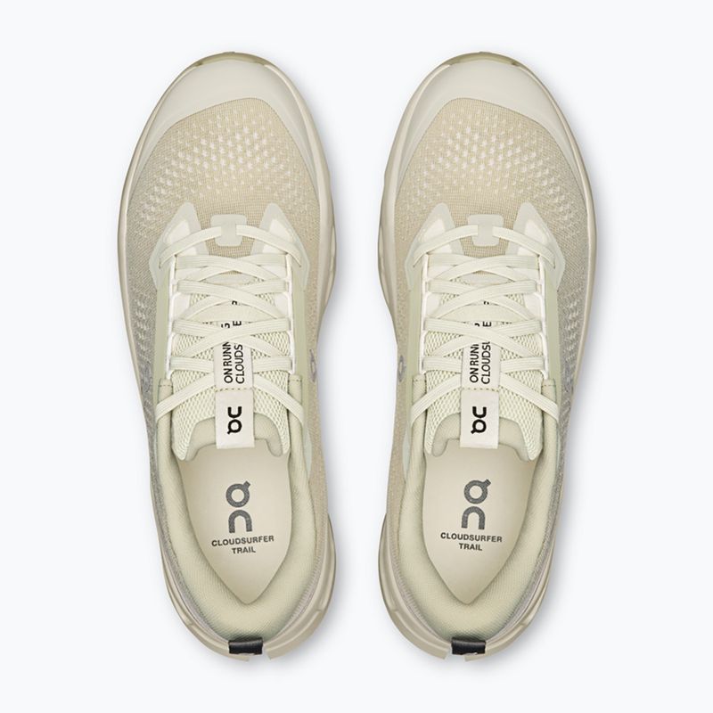 Кросівки для бігу чоловічі On Running Cloudsurfer Trail 2 chalk/ghost 6