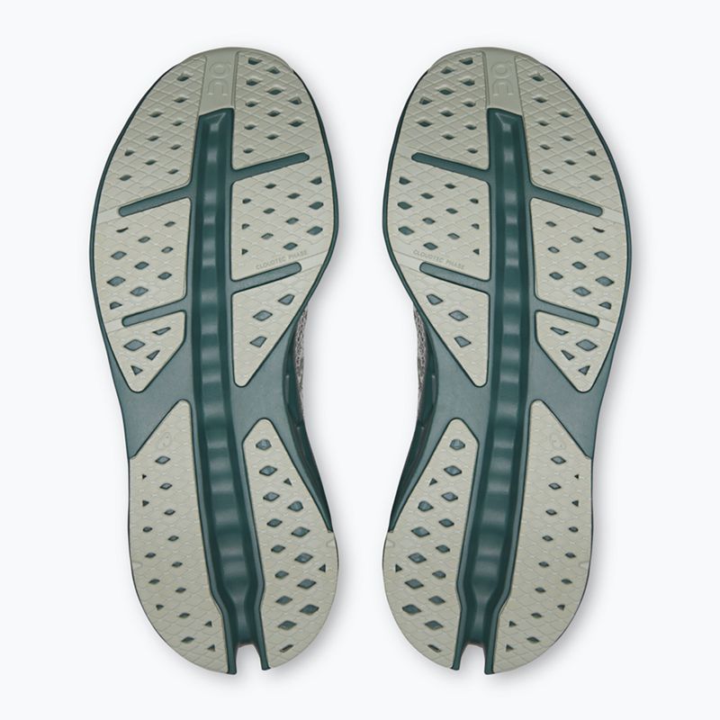 Кросівки для бігу чоловічі On Cloudsurfer Max iceberg/olive 5