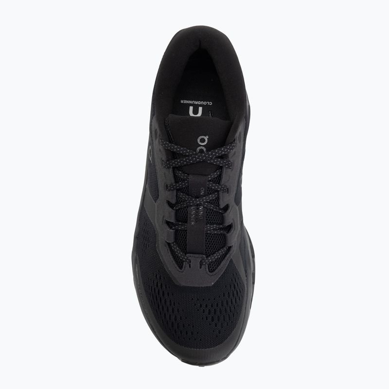 Чоловічі бігові кросівки On Cloudrunner 3 black/black 5