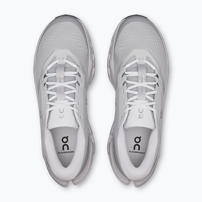 Кросівки для бігу чоловічі On Running Cloudrunner 3 glacier/alloy 5