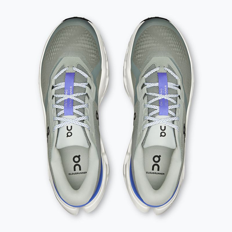 Кросівки для бігу чоловічі On Running Cloudrunner 3 tin/iceberg 5