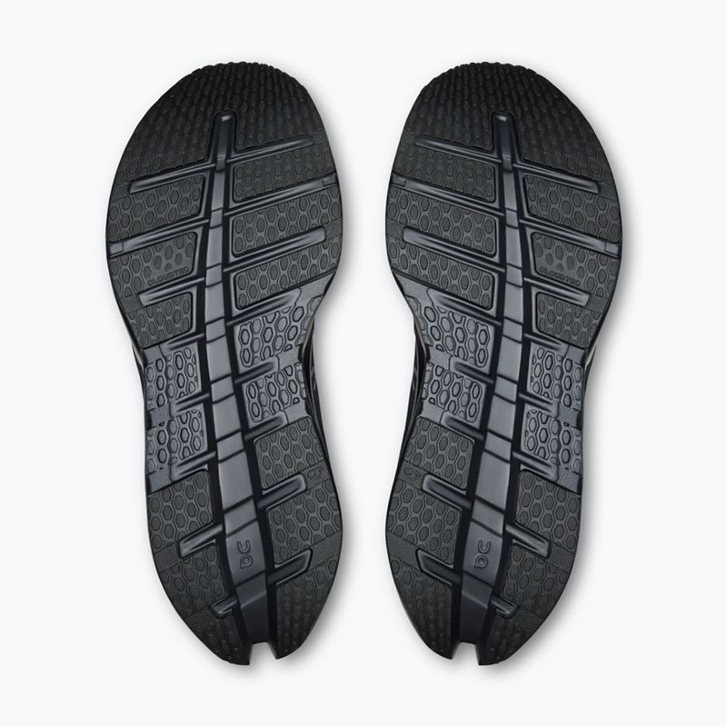 Кросівки для бігу чоловічі On Cloudrunner 3 Waterproof black/black 5