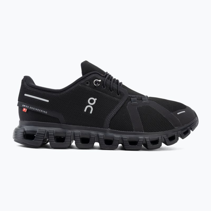 Кросівки чоловічі On Cloud 6 Wide black/black 2