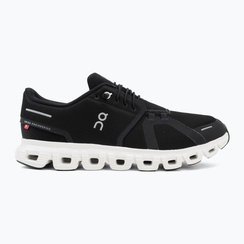 Кросівки чоловічі On Cloud 6 Wide black/white 2