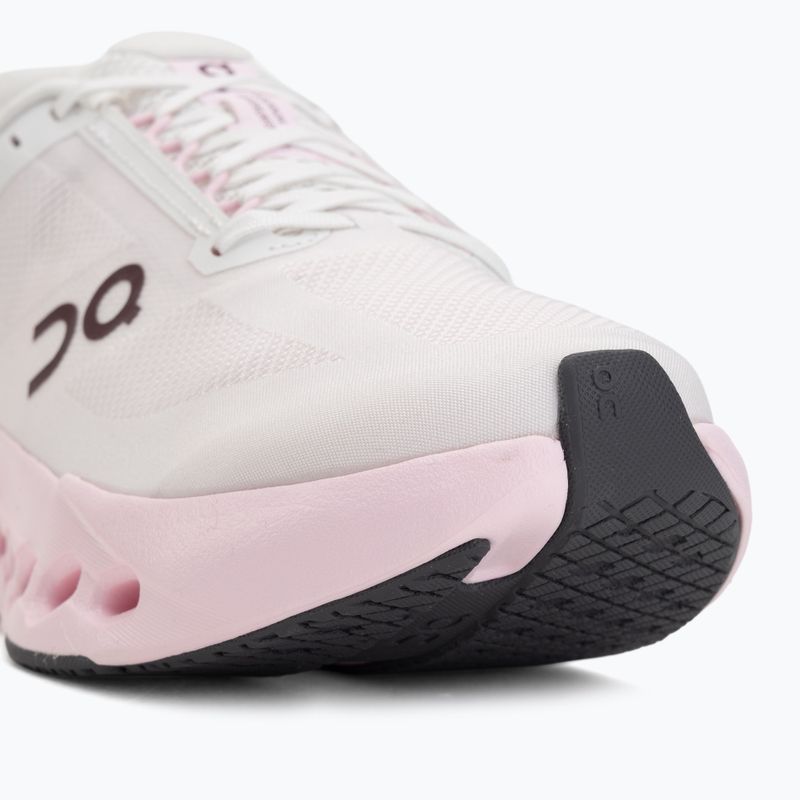 Кросівки для бігу жіночі On Cloudsurfer Next peony/ivory 7