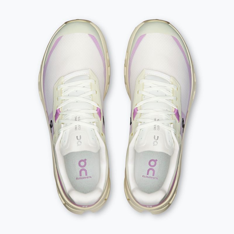 Кросівки для бігу жіночі On Running Cloudvista 2 ivory/seeding 5