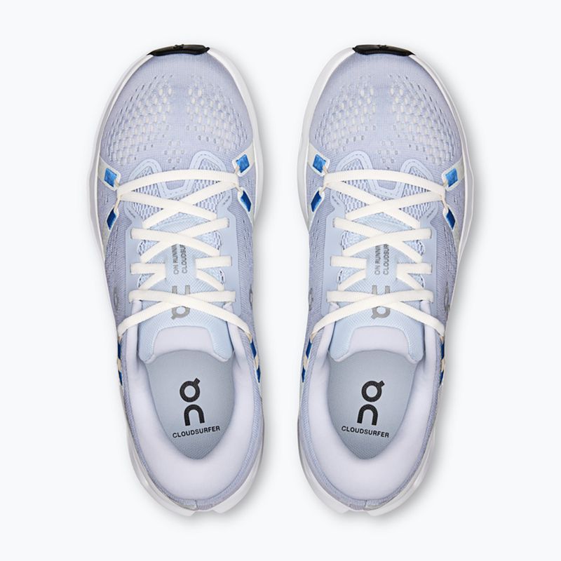 Кросівки для бігу жіночі On Cloudsurfer 2 heather/ivory 4