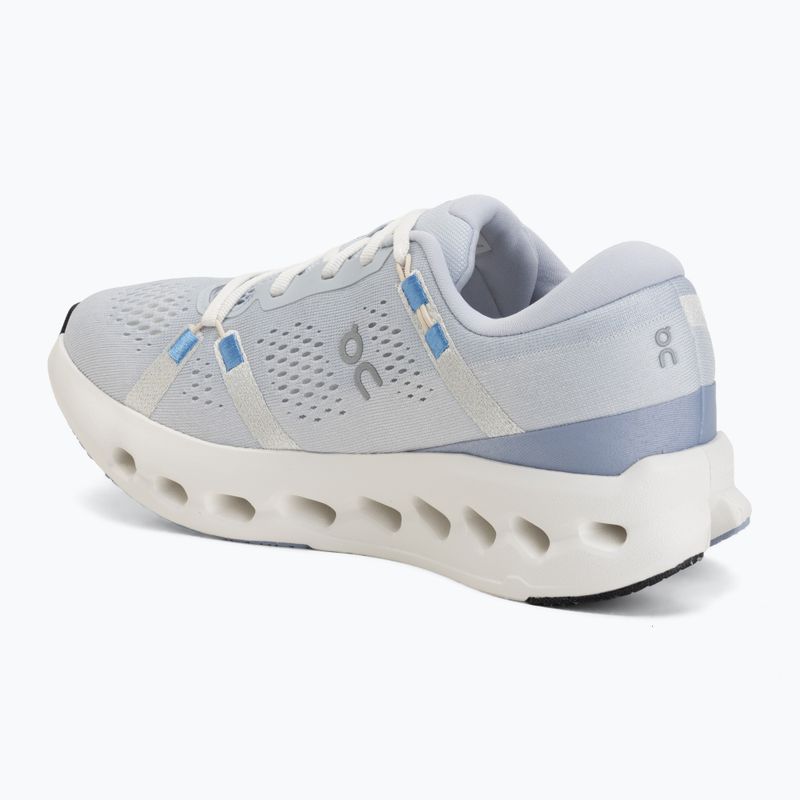 Кросівки для бігу жіночі On Cloudsurfer 2 heather/ivory 3