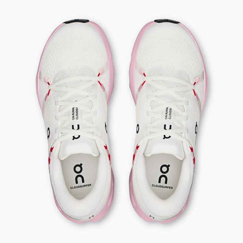 Кросівки для бігу жіночі On Cloudsurfer 2 ivory/peony 6