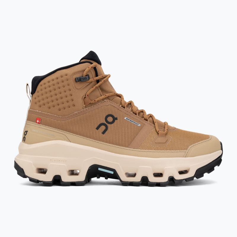 Кросівки жіночі On Cloudrock Mid Waterproof sphinx/sand 2
