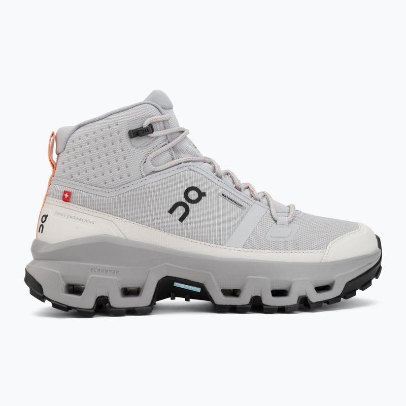 Взуття туристичне жіноче On Cloudrock Mid Waterproof glacier/alloy 2