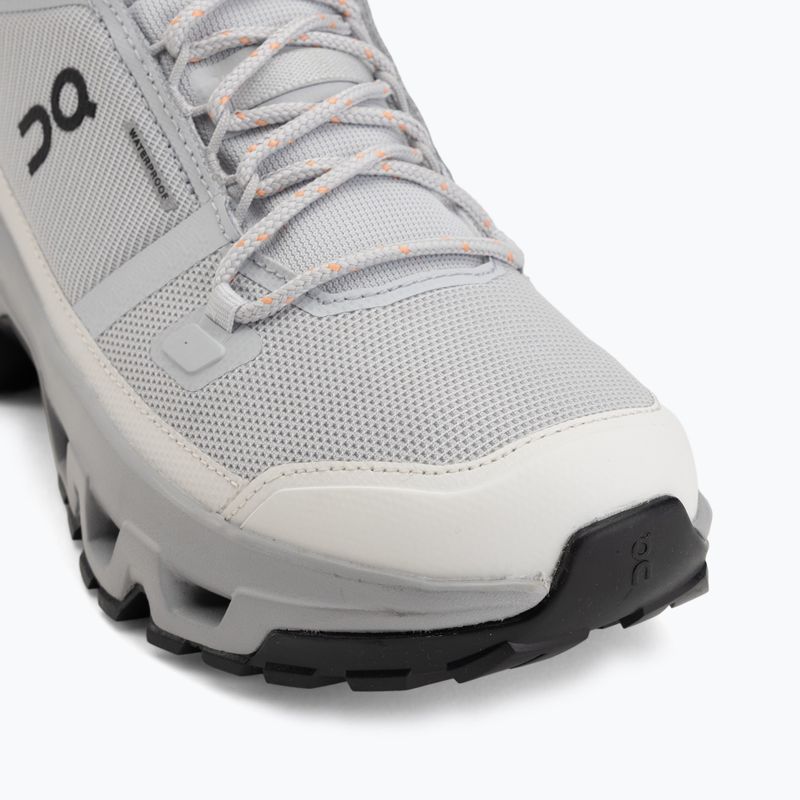 Взуття туристичне жіноче On Cloudrock Mid Waterproof glacier/alloy 7