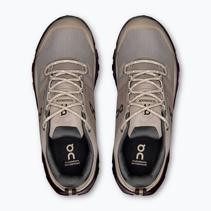 Кросівки жіночі On Cloudrock Low Waterproof cinder/ox 6