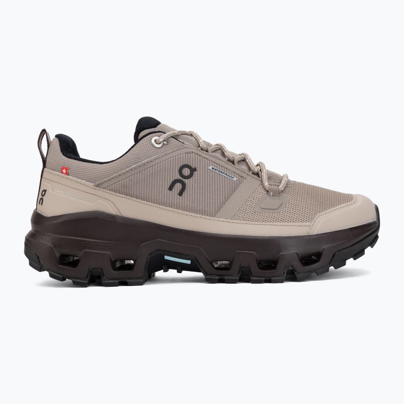 Кросівки жіночі On Cloudrock Low Waterproof cinder/ox 2