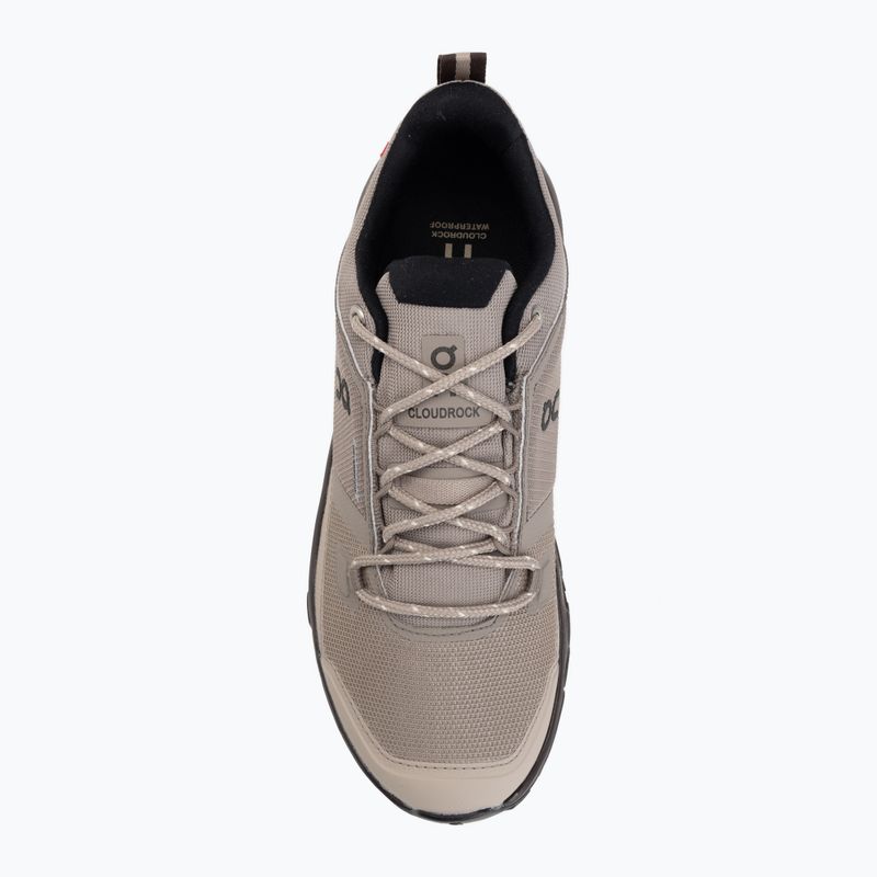 Кросівки жіночі On Cloudrock Low Waterproof cinder/ox 5